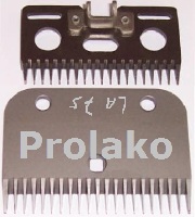 Lister scheermessensets