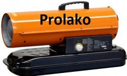 Hetelucht kanon (petroleum/Diesel)