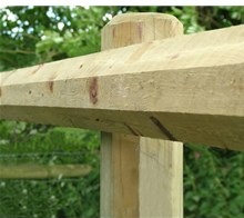 Houten paal Octowood Geimpregneerd - afbeelding 4