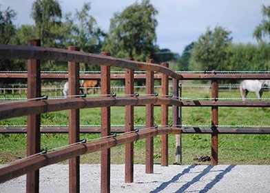 Houten paal Octowood (Carbolineum) - afbeelding 2