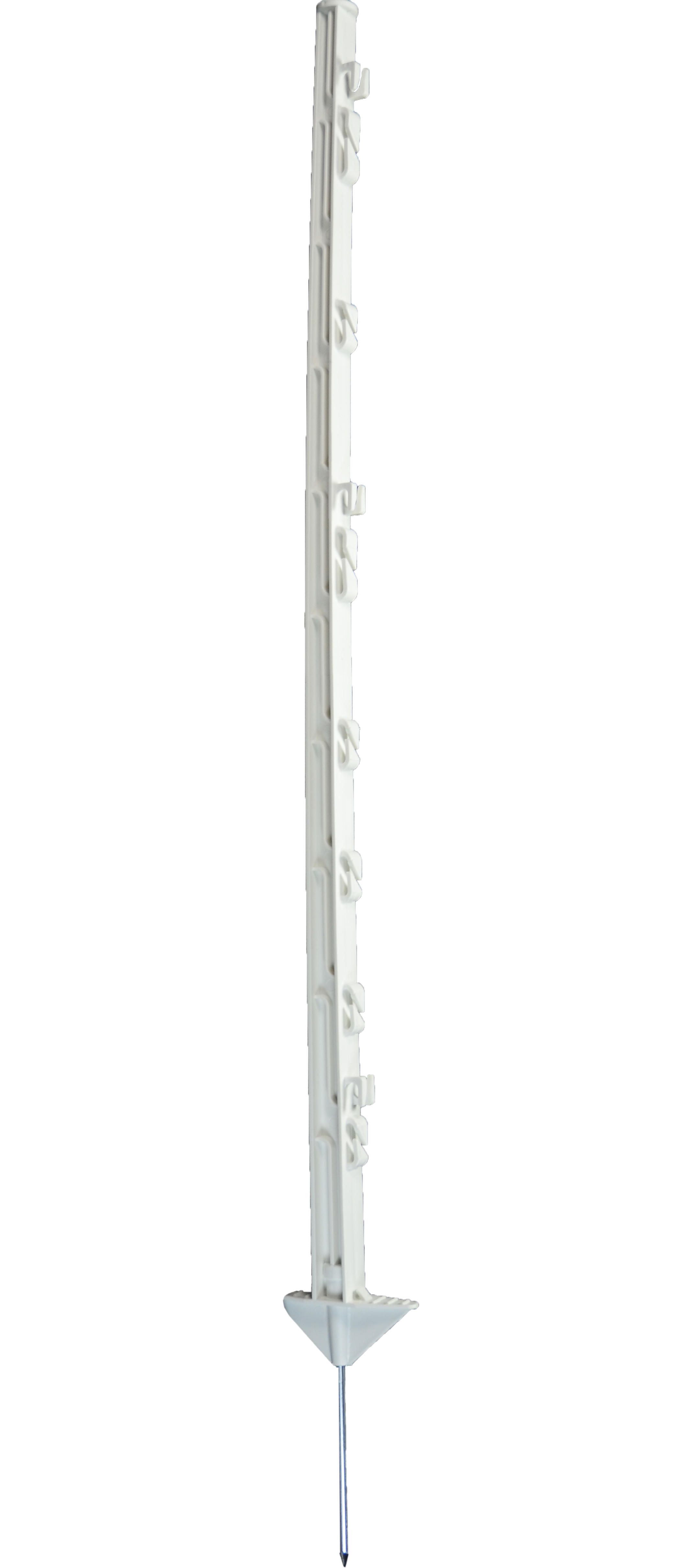 ZoneGuard Kunststof Instappaal 105 cm wit - afbeelding 1