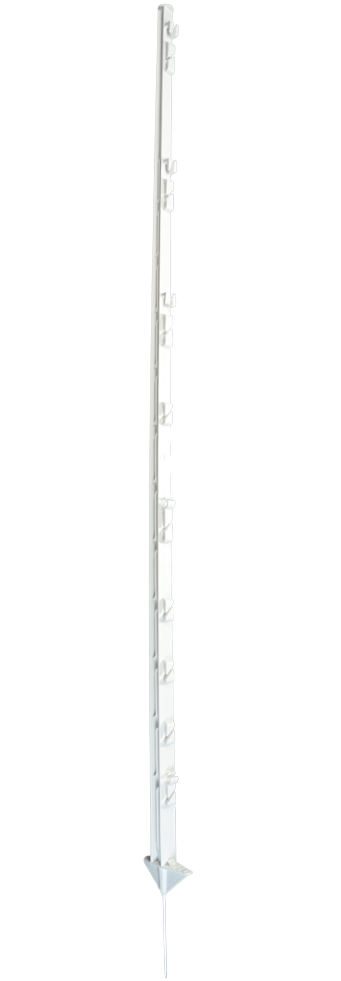 ZoneGuard Kunststof Instappaal 150 cm wit - afbeelding 1