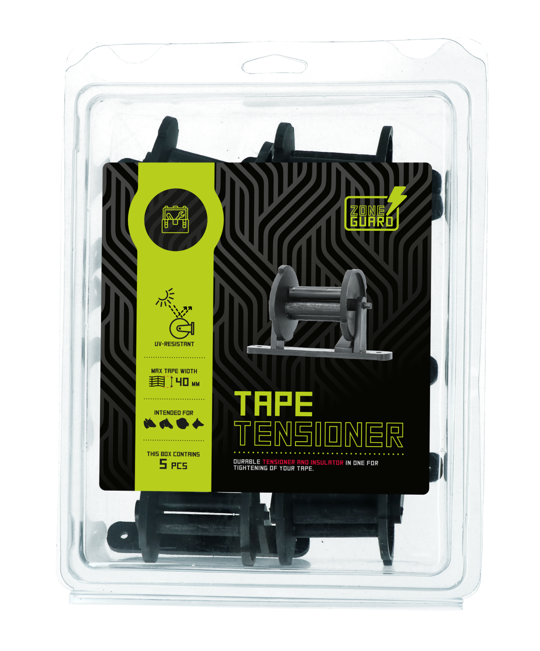 ZoneGuard Lintspanner en isolator 40 mm - afbeelding 2