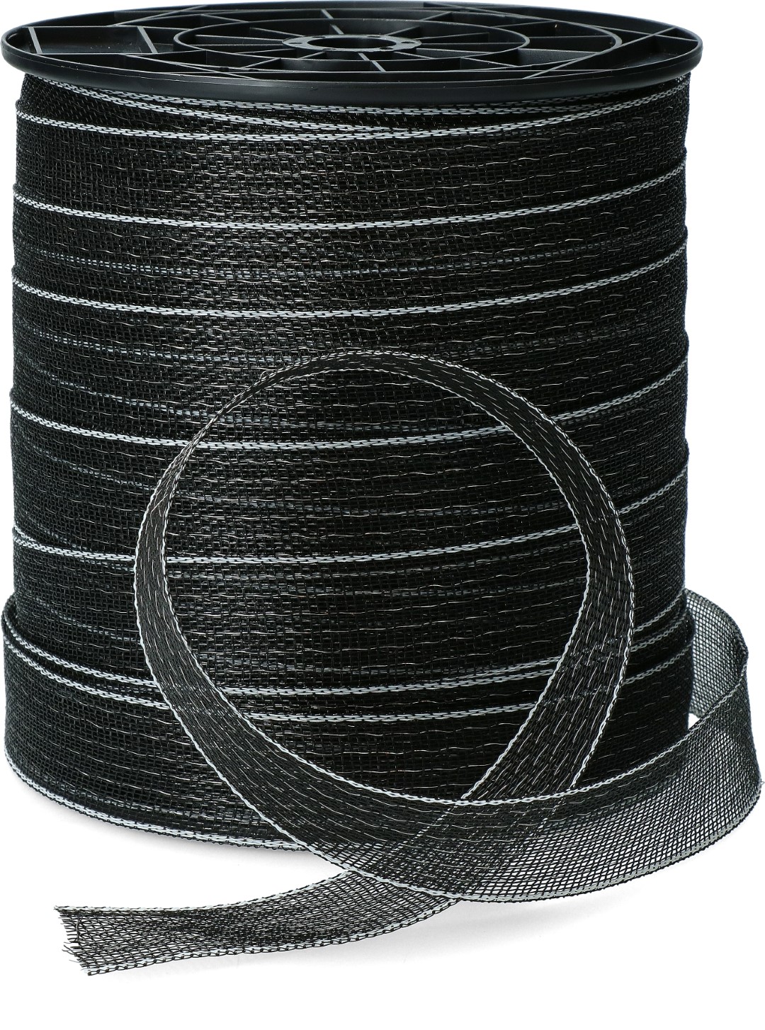ZoneGuard Basic afrasteringslint 40 mm zwart 200 m - afbeelding 1