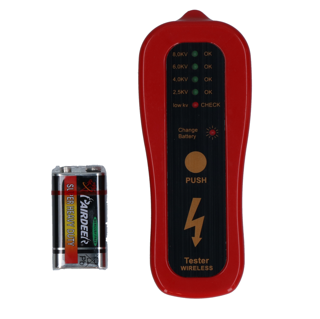 Afrasteringstester met LED-display - afbeelding 1