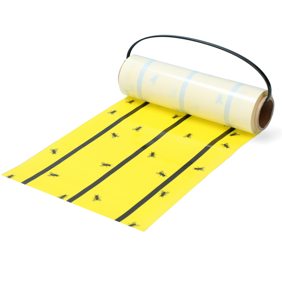 Knock Pest Vliegenkleefrol Geel 5 m - afbeelding 1