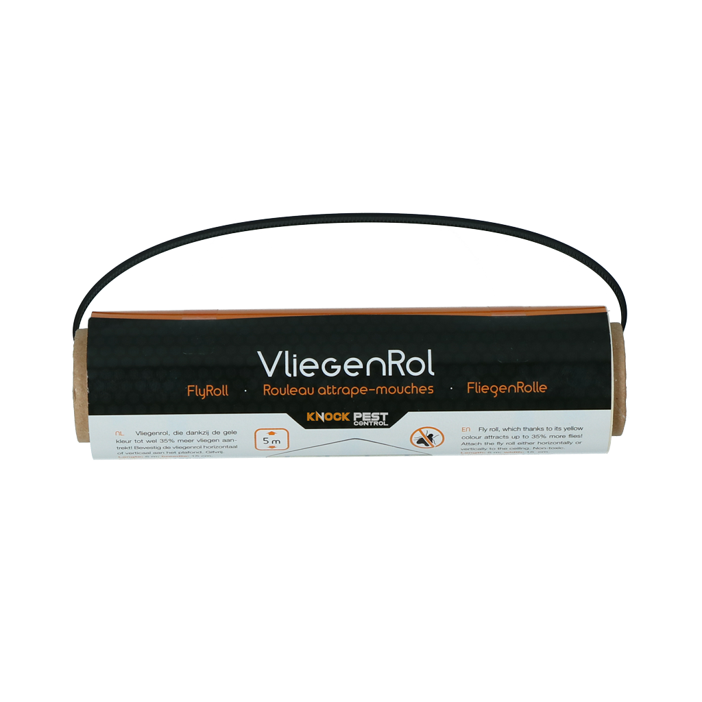 Knock Pest Vliegenkleefrol Geel 5 m - afbeelding 4