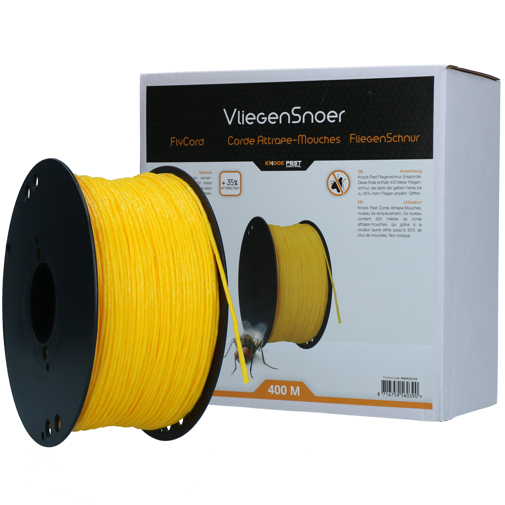 Knock Pest Vliegensnoer Vervangingsrol 400 m - afbeelding 1