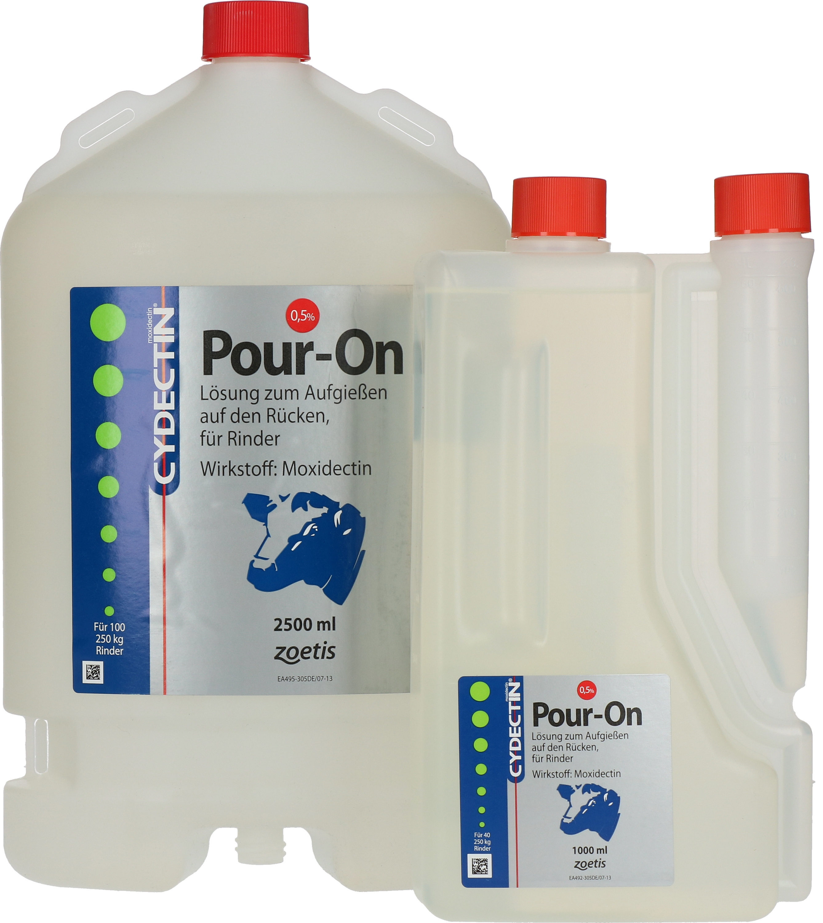 Cydectin 0,5% w/v Pour-On REG NL URA 1 l - afbeelding 1