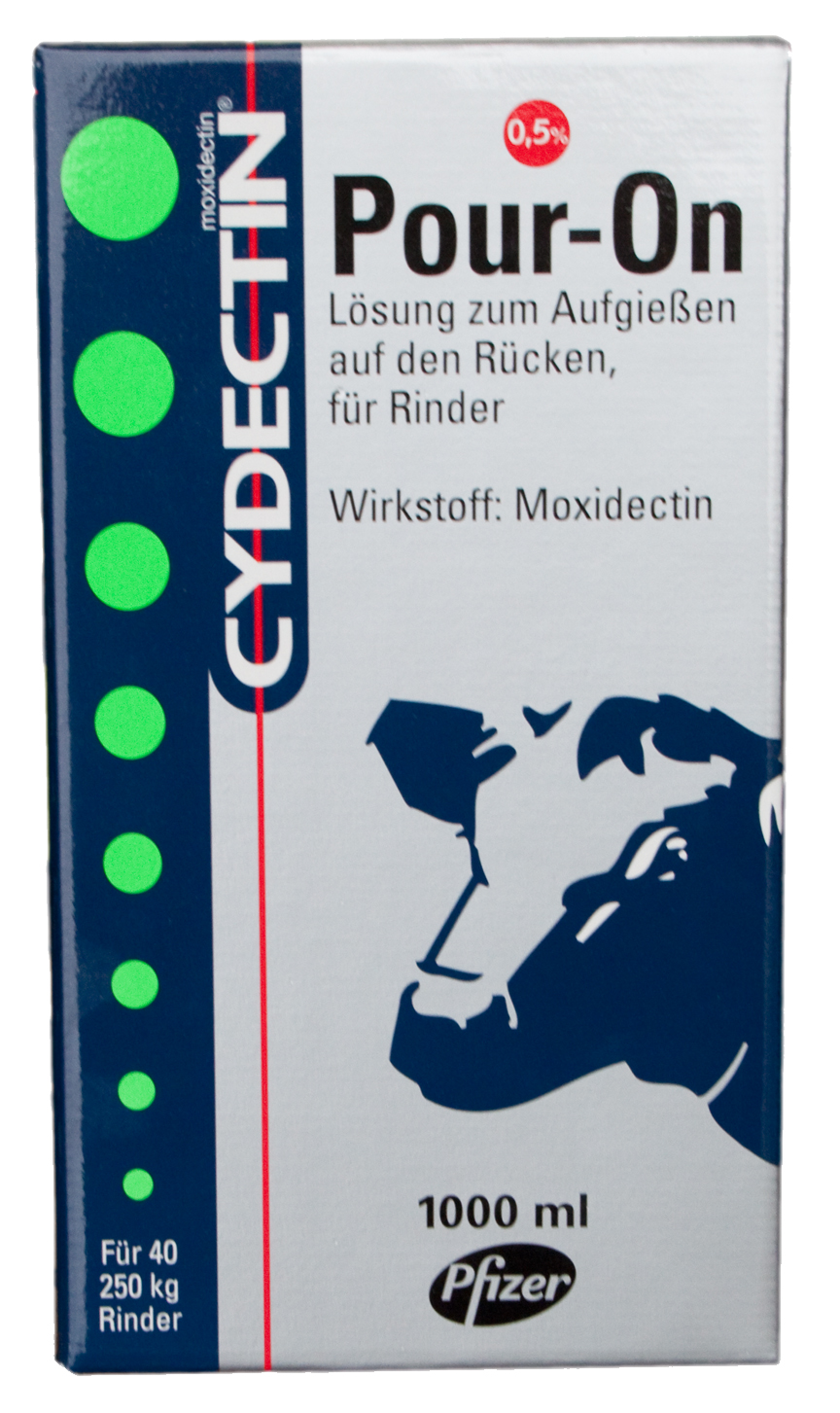 Cydectin 0,5% w/v Pour-On REG NL URA 1 l - afbeelding 2