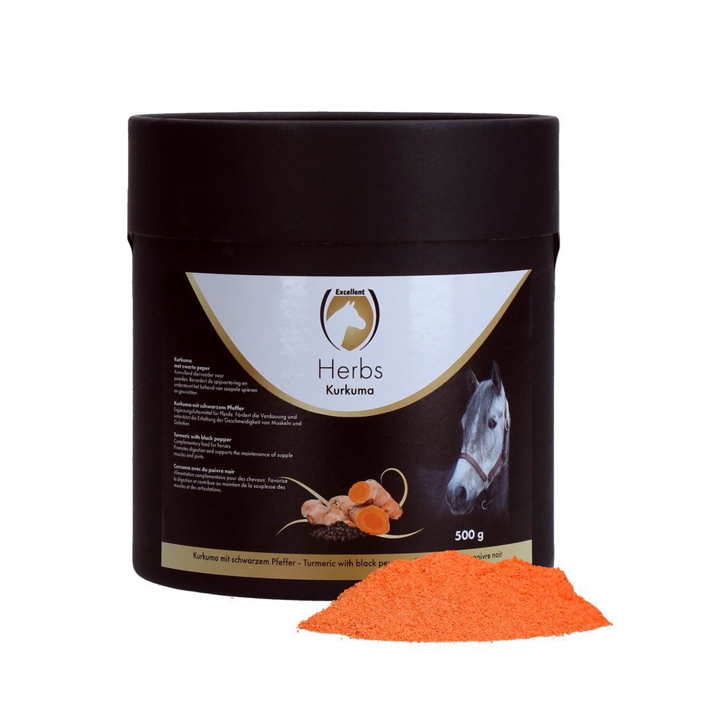 Excellent Horse Herbs Kurkuma 500 g - afbeelding 1