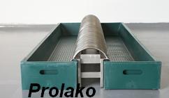 Voetbad met RVS middengril