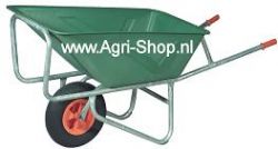 Kruiwagen dubbel wiel 160 L