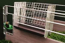 Hooiruif met voergoot