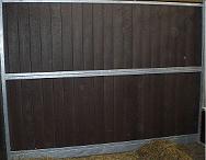 Paardenbox zij/achterwand