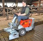 Mestschuif met 5.5 pk honda