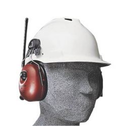 Gehoorbeschermer met radio